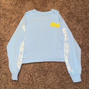 Santa Cruz cropped long sleeve
